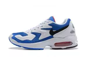 nike air max 2 nike chaussures ers sneakand white blue